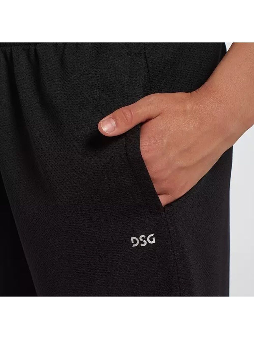 DSG Boy’s Mesh Training Shorts Black Size Large - Picture 11 of 11